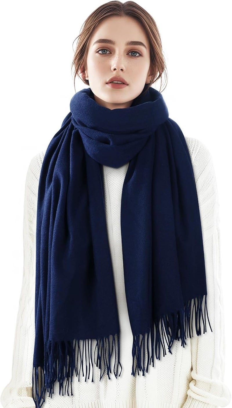 Premillow Scarfs for Women, Winter Scarf, Classic Pashmina Shawls and Wraps, Cashmere Feel Scarfs for Women, Long Scarves - Image 1